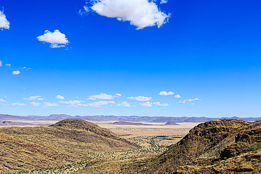 风景,区域,纳米比亚,非洲