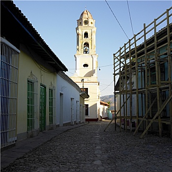 寺院,特立尼达,古巴