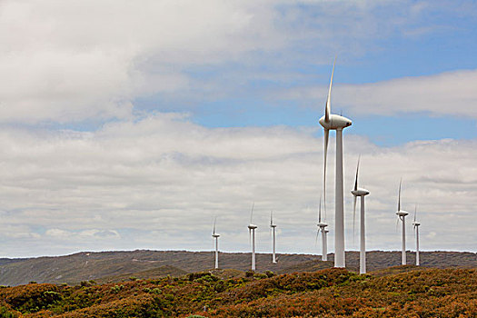 风轮机,奥尔巴尼,风电场,西澳大利亚,澳大利亚