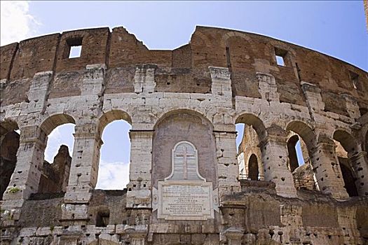古遗址,圆形剧场,竞技场,罗马,意大利
