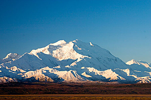 美国,阿拉斯加,山,麦金利山,德纳里峰国家公园