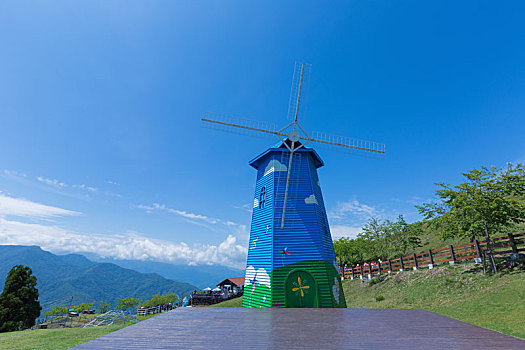 高山风车