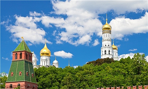 塔,大教堂,莫斯科,克里姆林宫
