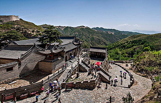 山西忻州市代县雁门关镇边驿站,镇边祠