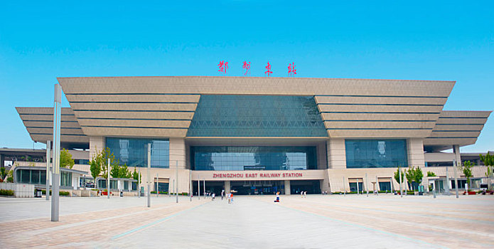 郑州东站建筑外观