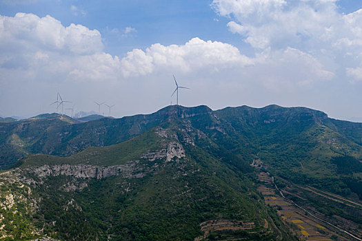 济南章丘九鼎山风景