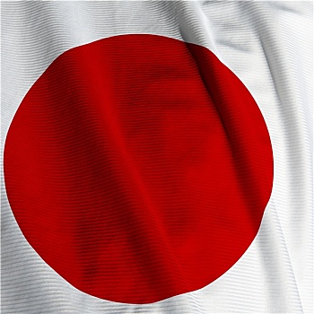 日本,旗帜,特写