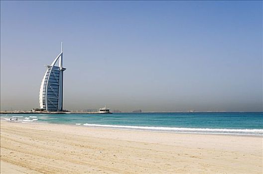 海滩,帆船酒店,迪拜,阿联酋
