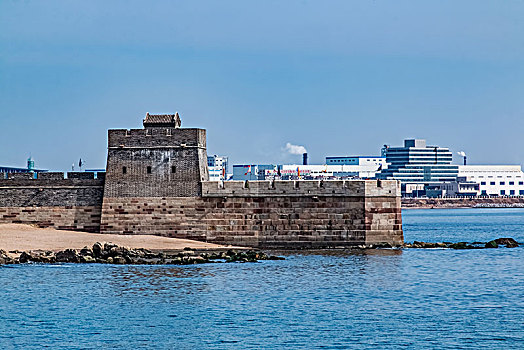 河北省秦皇岛市山海关长城建筑景观