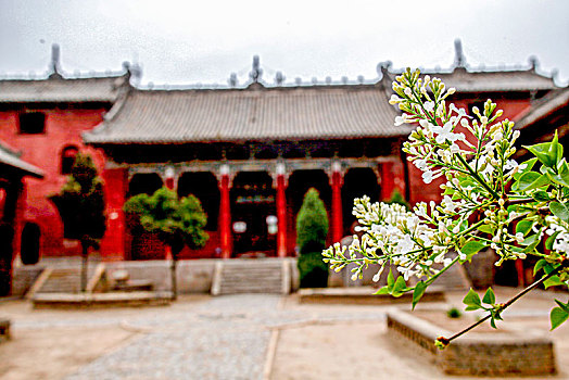 山西壶关真泽宫,俗称奶奶庙,二仙庙,供奉地方神祗冲惠,冲淑二位女真人