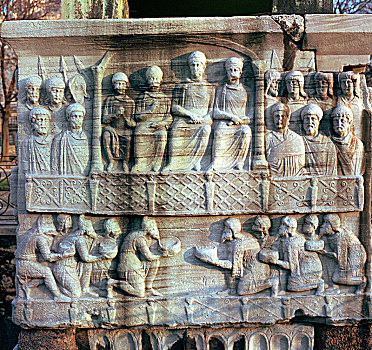 方尖塔,伊斯坦布尔,4世纪,艺术家,未知