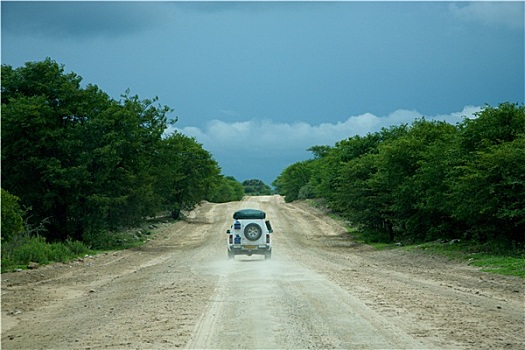 四驱车,驾驶