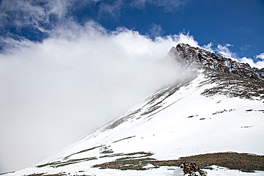 天山雪山