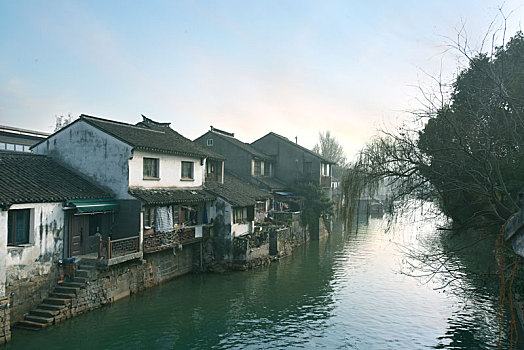 江南水乡的古建筑