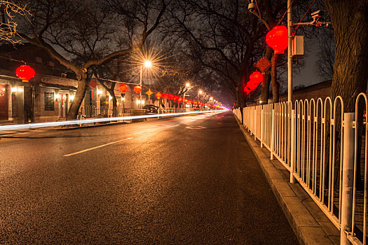 春节夜景,北京夜景,天安门周边