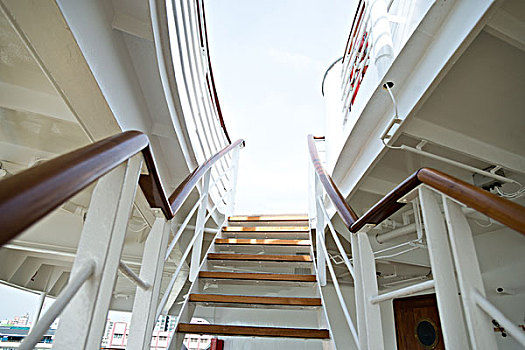 楼梯,大,游船