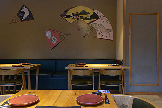 日式风格的餐馆内景