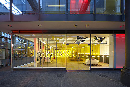 貂,商店,设计,伦敦,英国,2009年,外景,店面,展示,室内,光亮
