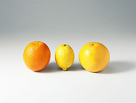 橙子,柠檬,柚子