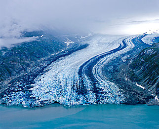 冰河湾图片