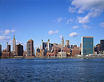 曼哈顿东河图片