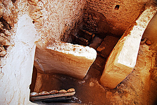 libya,ghadames,old,stone,latrines,unesco,world,heritage,site