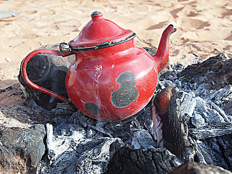 茶壶,明火