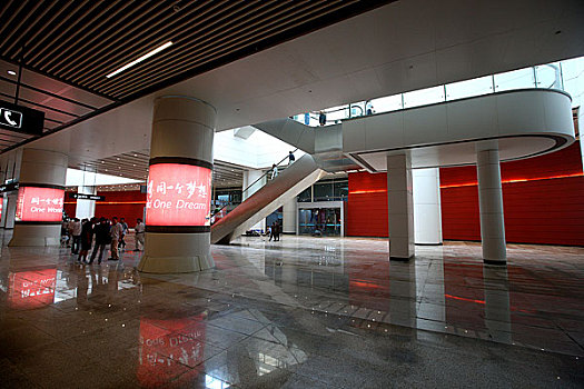 北京火车南站候车大厅