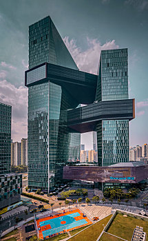 中国广东深圳腾讯滨海大厦