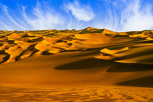 沙漠,中国,库木塔格