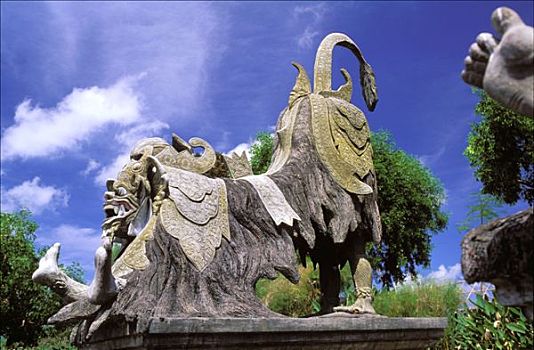 印度尼西亚,巴厘岛,沃尔特,宫殿,雕塑