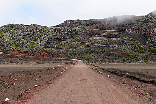 道路,火山地貌,印度洋