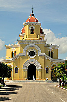 墓地,小教堂,哥伦布,哈瓦那,古巴,加勒比