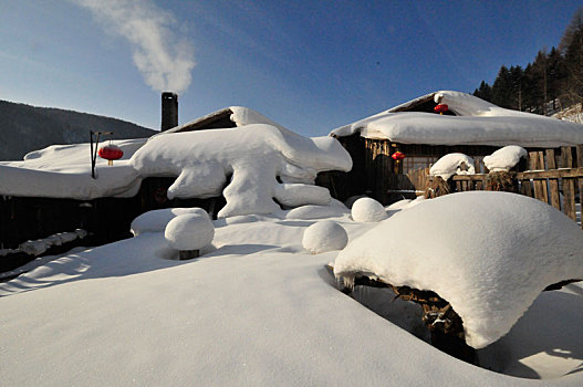 中国雪乡美景