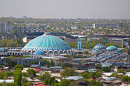 乌兹别克斯坦,塔什干,市场,圆顶