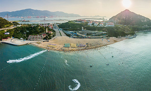 夏季海滩海边风光