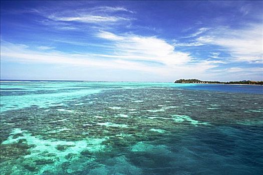 斐济,玛玛努卡群岛,马那岛,岛屿,海洋