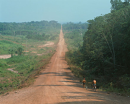 道路,亚马逊河