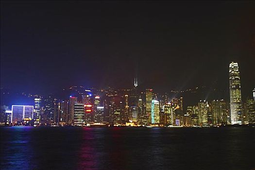 摩天大楼,城市,维多利亚港,香港岛,香港,中国
