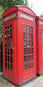伦敦,电话亭