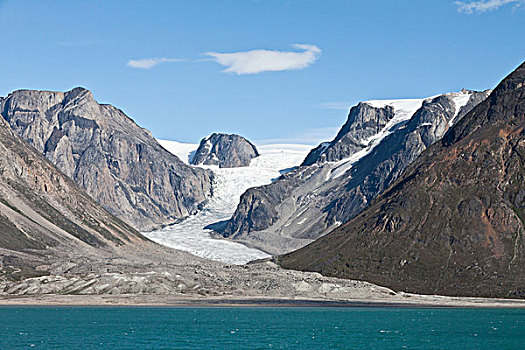 冰碛,冰河,格陵兰