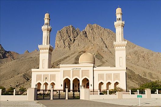 清真寺,哈迦,加尔比,山峦,区域,阿曼苏丹国,阿拉伯,中东