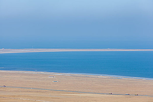 冬季青海湖