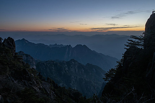 安徽黄山自然风景区