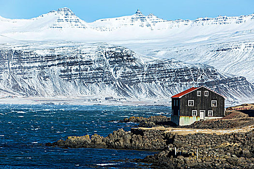 房子,东海岸,冰岛