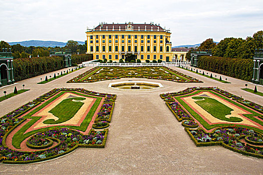 凡尔赛宫的花园