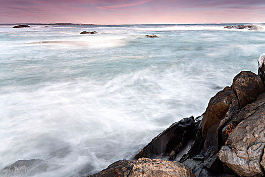 岩石海岸,国家公园,新斯科舍省,加拿大