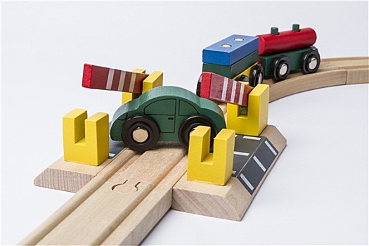 玩具车,铁道口
