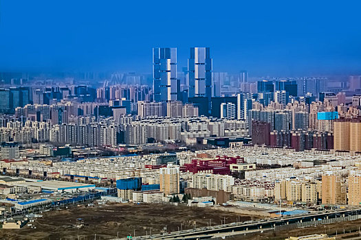 河南省郑州市都市建筑景观