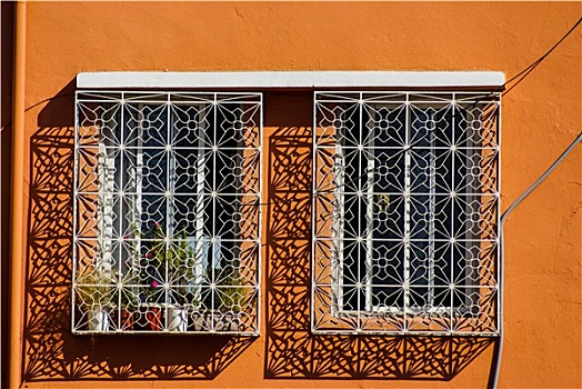 摩洛哥,瓦尔扎扎特,阿拉伯风格,窗户,中世纪,建造,砖坯